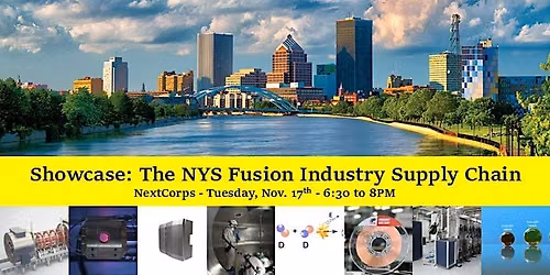 Showcase: The NYS Fusion Industry Supply Chain.