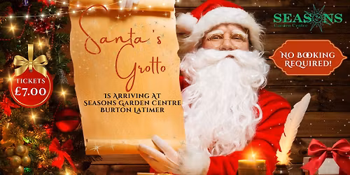 SANTA CLAUS AT SEASONS!