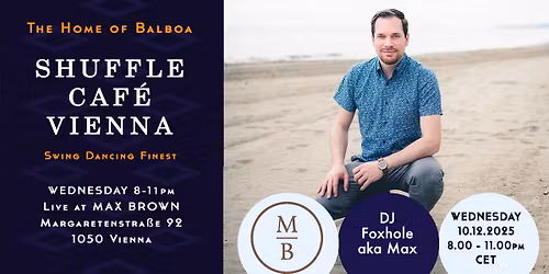 Shuffle Caf\u00e9 - Blues Fever Pre-party with DJ Foxhole aka Max