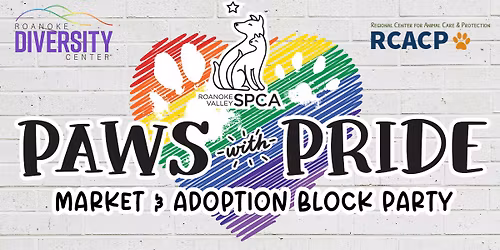Paws with Pride Market & Adoption Block Party