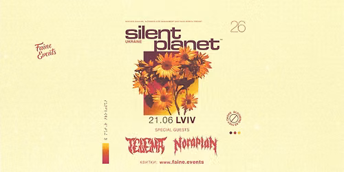 SILENT PLANET + Telema, Nora Plan \/ 21.06.2026 \/ !FESTrepublic, Lviv