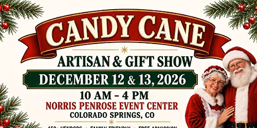3rd Annual Candy Cane Artisan & Gift Show
