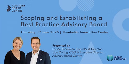 Scoping and Establishing a Best Practice Advisory Board
