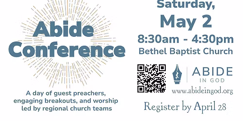 Abide In God - No One Like Him Conference 
