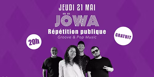J\u00d6WA : Une soir\u00e9e Groove & Pop en immersion totale \u00e0 La Trampa !