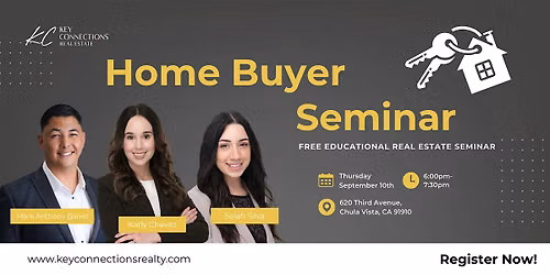 Free  Home Buyer Seminar in San Diego | KC Realty