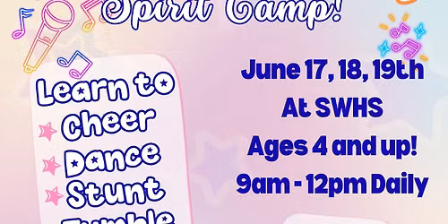 Pop Star Spirit Camp! 