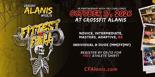 Fittest of Fall Competition - TRU Challenge