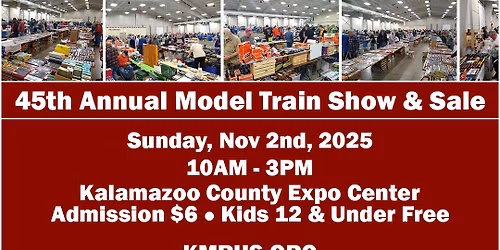 45th Annual Model Train Show & Sale
