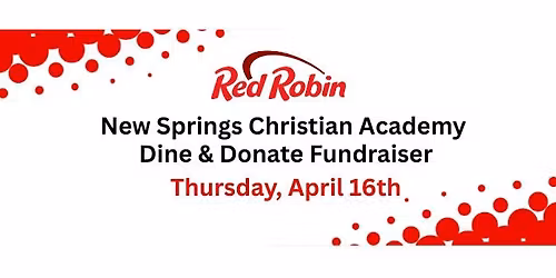 NSCA Dine & Donate - Red Robin