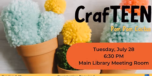 CrafTEEN: Pom Pom Cactus