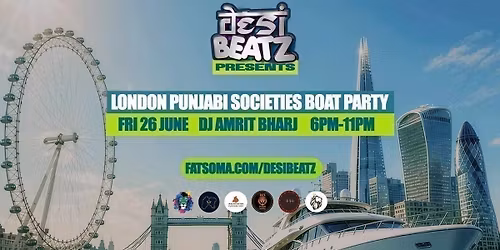 DesiBeatz Presents Punjabi Boat Party