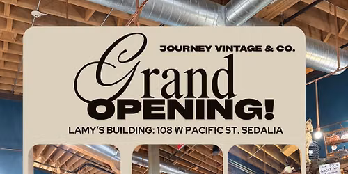 Journey Vintage & Co. Grand Opening