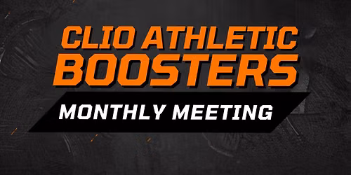 October Clio Athletic Boosters Meetings