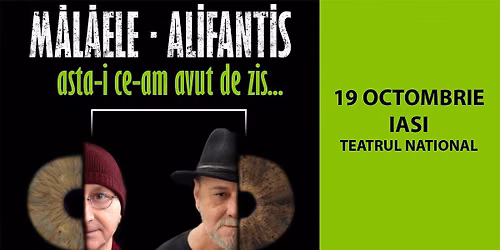 Asta-i ce-am avut de zis... - Hora\u021biu M\u0103l\u0103ele & Nicu Alifantis - Iasi