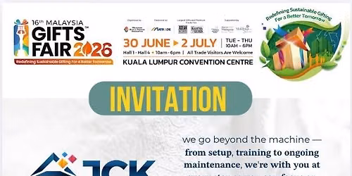 JCK GLOBAL [M\u2019SIA GIFTS FAIR 2026]