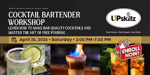 COCKTAIL BARTENDER WORKSHOP