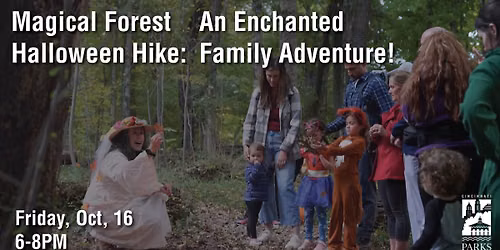 Magical Forest Halloween Hike with Characters