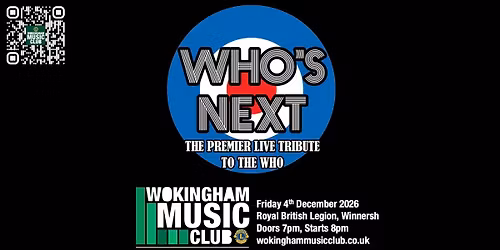 Wokingham Music Club - Who's Next in Concert