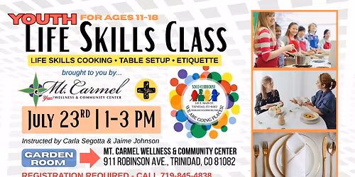 Youth Life Skills Class