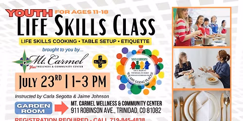 Youth Life Skills Class