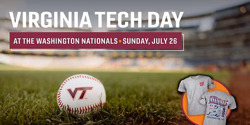 Virginia Tech Day at the Washington Nationals