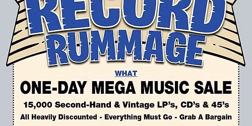 \u201cTHE BIG RECORD RUMMAGE\u201d (Geelong 2026)
