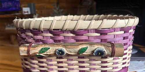 PURPLE VIOLET - NORTH SHORE BASKET GUILD, DULUTH, MN