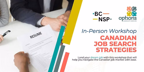 Canadian Job Search Strategies Workshop (In-person)