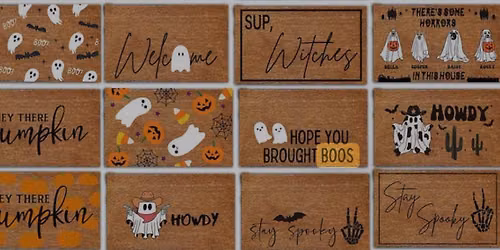 DIY Doormat Paint Party