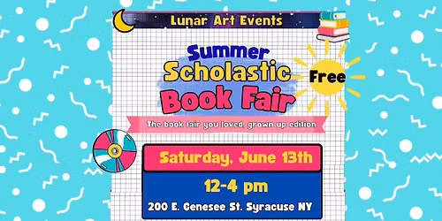 Summer  Scholastic Book Fair 