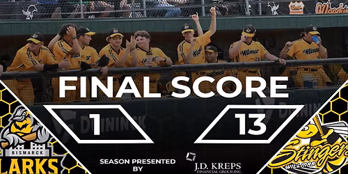 Bismarck Larks vs. Willmar Stingers