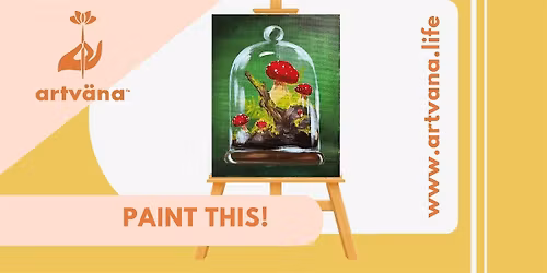 Artvana Paint & Sip Class at Bertoglios Pizza in Yelm March 2026