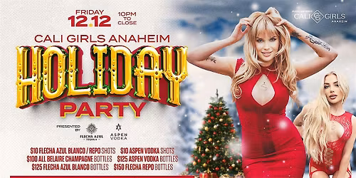 Holiday Party | Cali Girls Anaheim