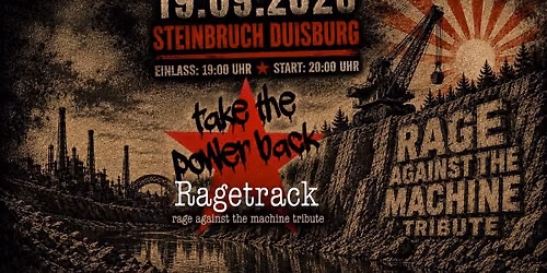 RAGETRACK \u2013 rage against the machine tribute