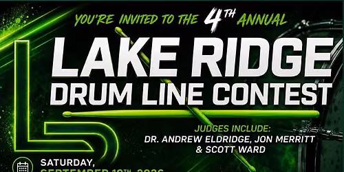 4th Annual Lake Ridge Drumline Contest
