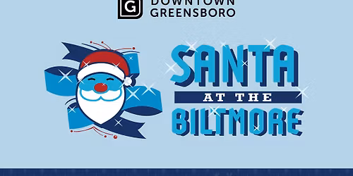 Downtown Greensboro's Santa at The Biltmore
