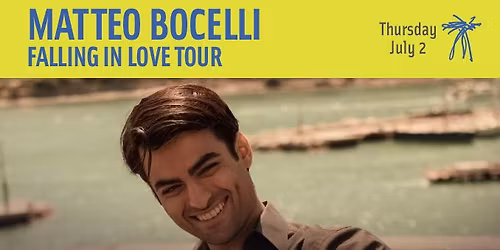 Matteo Bocelli - Falling In Love Tour