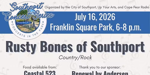 Southport Concert Series ft Rusty Bones of Southport