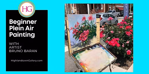 Beginner Plein Air Painting Workshop with Bruno Baran