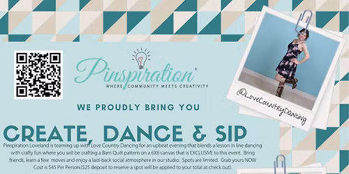 Create, Dance & Sip