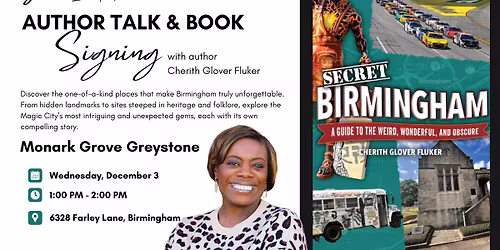 Author Talk and Book Signing