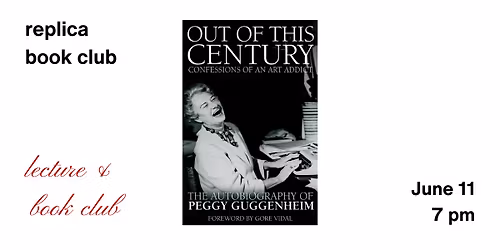replica book club: OUT OF THIS CENTURY
