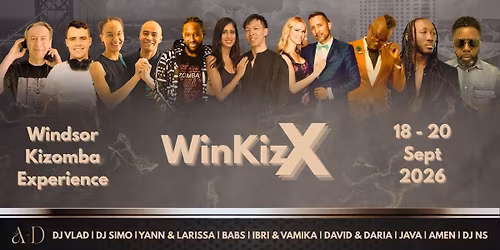  WinKizX 2026 \u2013 Windsor Kizomba Experience (2nd Edition)