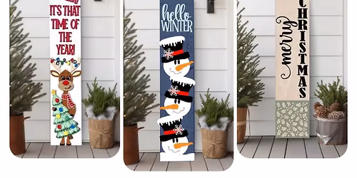 3D Porch Sign & Doormat Painting Workshop (SOLD OUT)