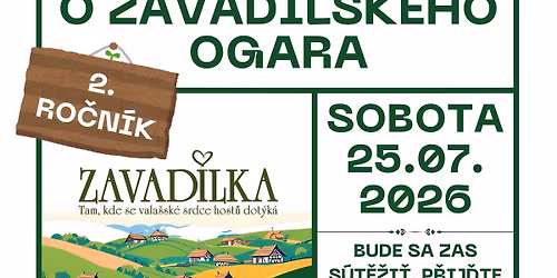 O ZAVADILSK\u00c9HO OGARA 2026