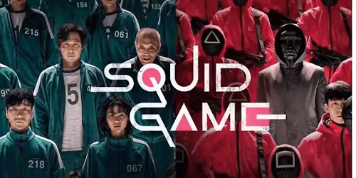 Maid Cafe Squid Game theme 