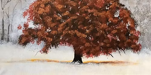 Paint and Sip Event: Crimson Fost