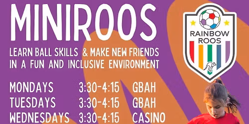 MiniRoos Fun Soccer Skills Program (Ballina)