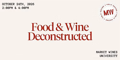 Food & Wine Deconstructed